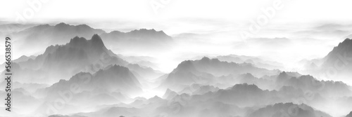 panorama of mountains © 凡墨映画