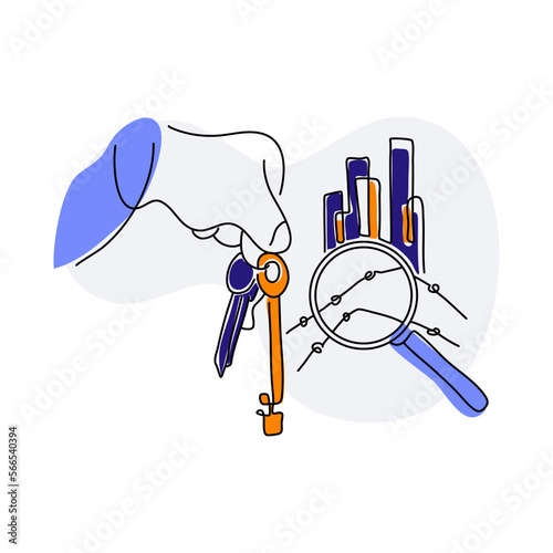 Key financial ratios are commonly used ratios that provide insight into a company's liquidity, solvency, profitability and efficiency.