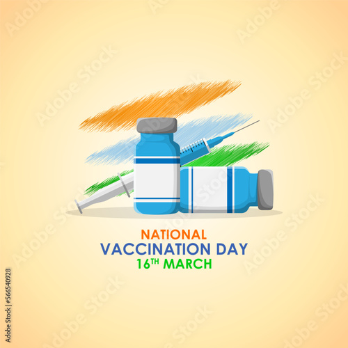 Vector illustration for National vaccination Day