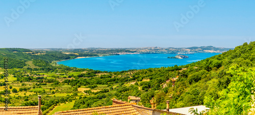 Photos Blick von Montefiascone auf den Lago di Bolsena mit Isola Martana