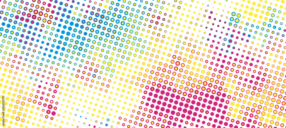 abstract colorful background with dots, cmyk halftone, cmyk color, cmyk dot, halftone dots, grunge dot effect, color halftone, halftone background, halftone cmyk gradient, 