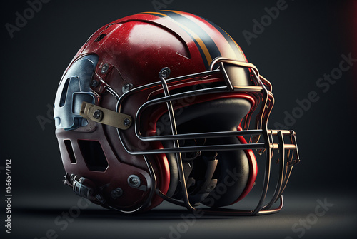 American Football Helmet, Football Helmet, Generative AI