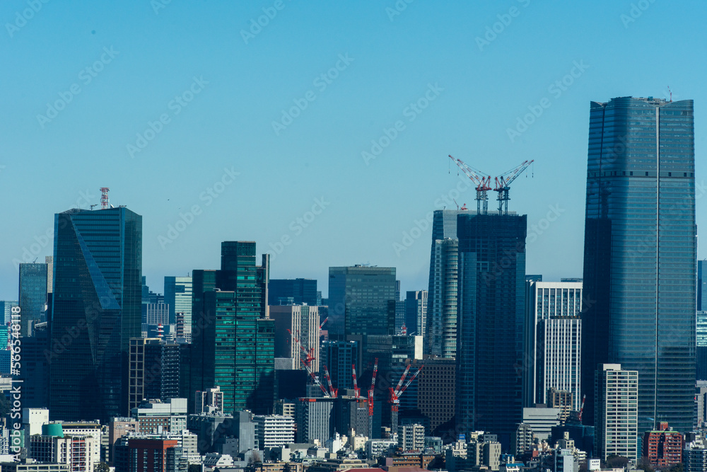 Fototapeta premium 東京のビル群