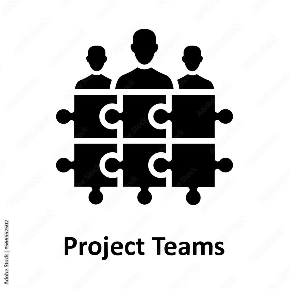 Jigsaw, organization Vector Icon Fully Editable

