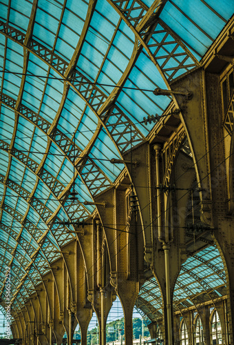 Train Station - Gare De Nice Ville - in Nice in Cote d’Azur, France.