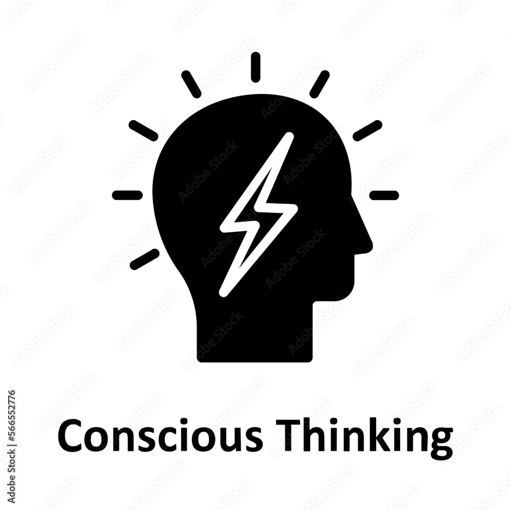 Conscious thinking, consciousness Vector Icon Fully Editable
Conscious thinking, consciousness Vector Icon Fully Editable