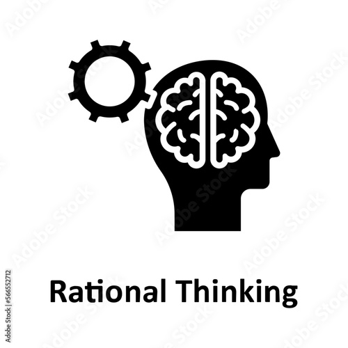 Brain, brainstorming Vector Icon Fully Editable

