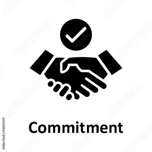  Approved, commitment Vector Icon which can easily modify or edit

