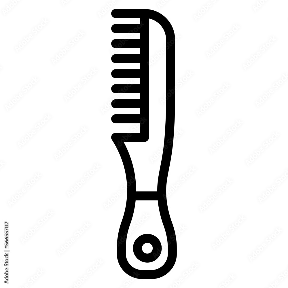Naklejka premium comb line 