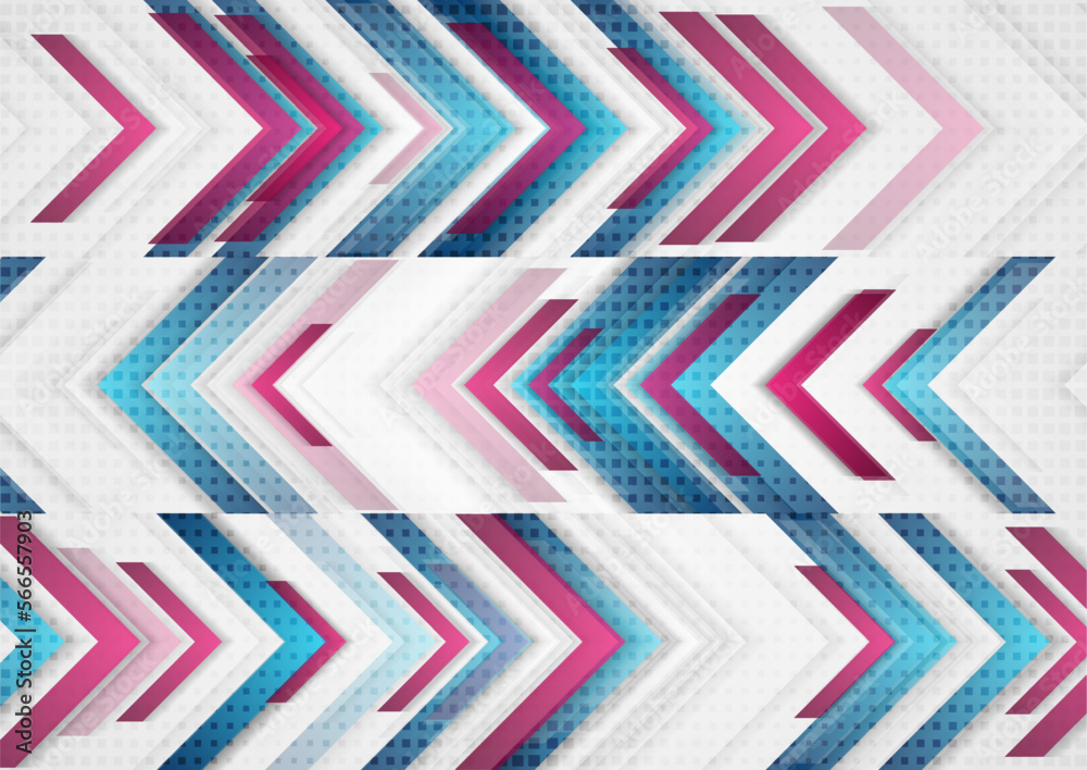 HI-tech abstract background with blue purple arrows. Vector design HI-tech abstract background with blue purple arrows. Vector design