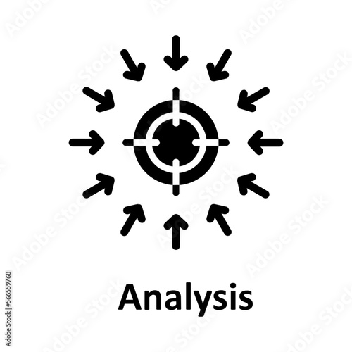 Analysis, attention Vector Icon 