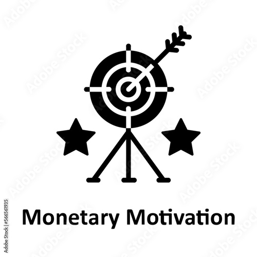 Incentive, monetary motivation Vector Icon
