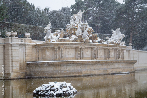 Winter Vienna. Austria. photo