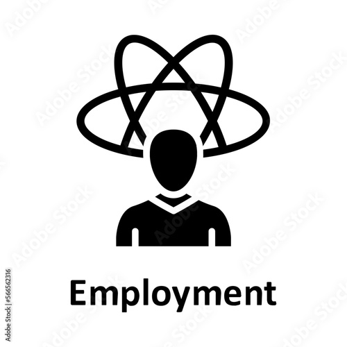 Biodata, candidate Vector Icon

