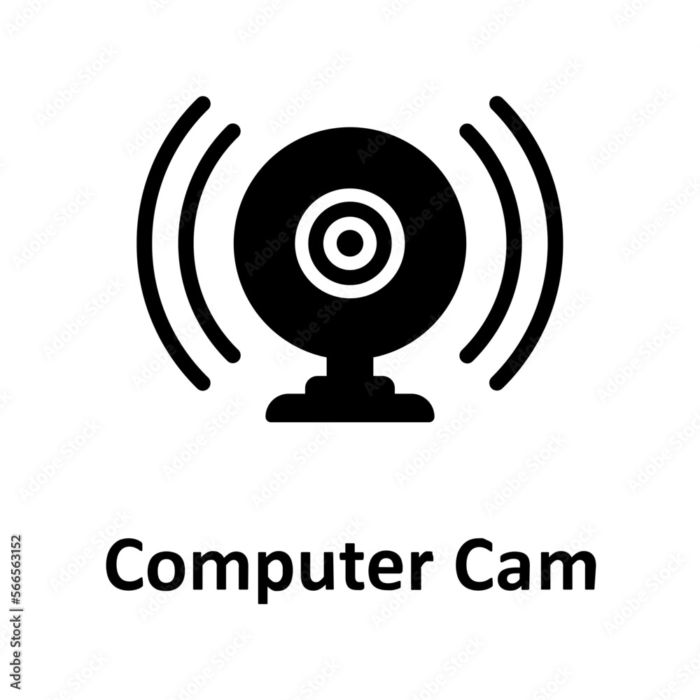 Webcam, cam Vector Icon
Webcam, cam Vector Icon