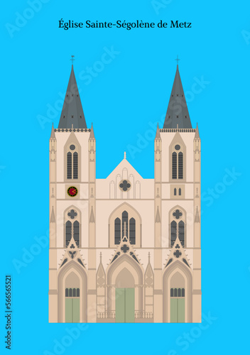 Église Sainte-Ségolène de Metz, France