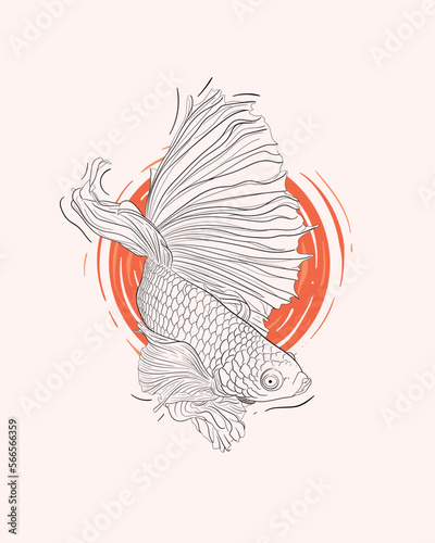 fish tattoo design