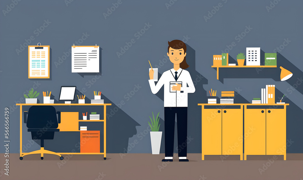 person in the office person in the office