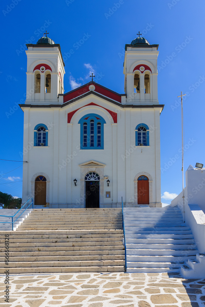 Obraz premium Kimisis Theotokou Church, in Naousa