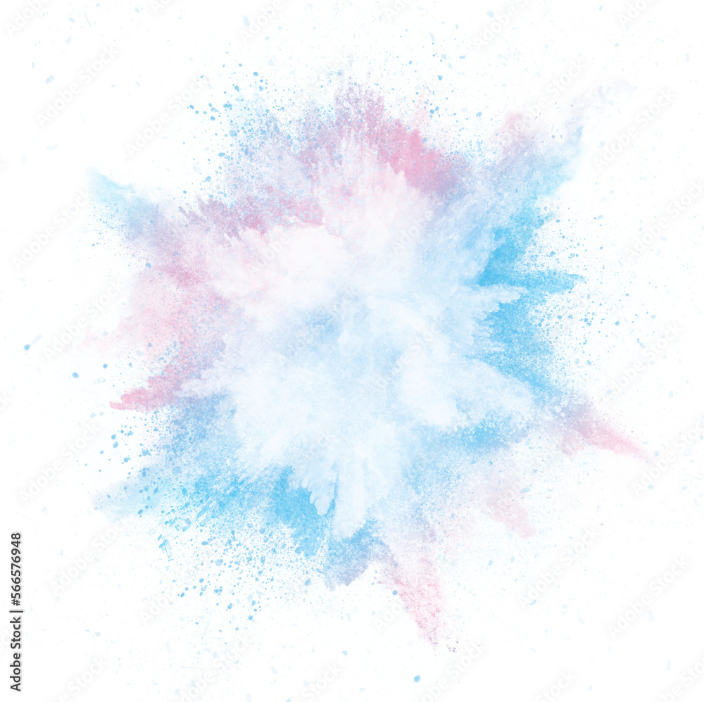 Fototapeta premium powder explosion in mix colors