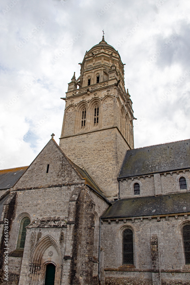 Sainte-Marie-du-Mont. Eglise Notre-Dame. Manche. Normandie