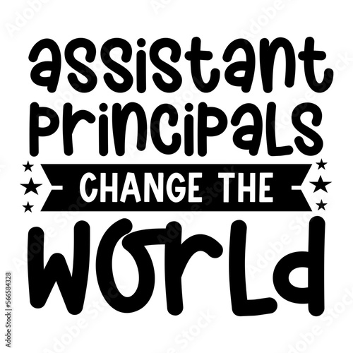 assistant principals change the world svg
