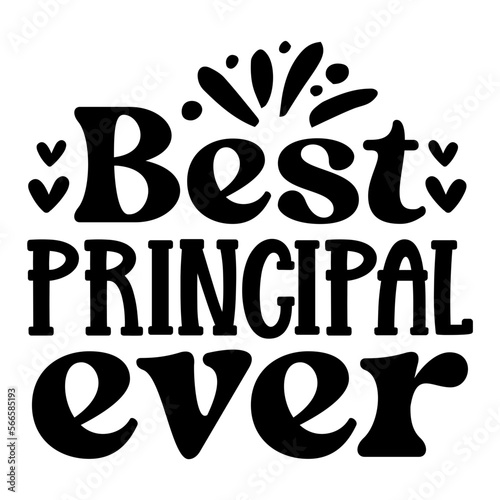best principal ever svg