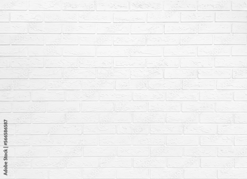 White brick background. A brick wall. Background. Space for text. Copy space White brick background. A brick wall. Background. Space for text. Copy space