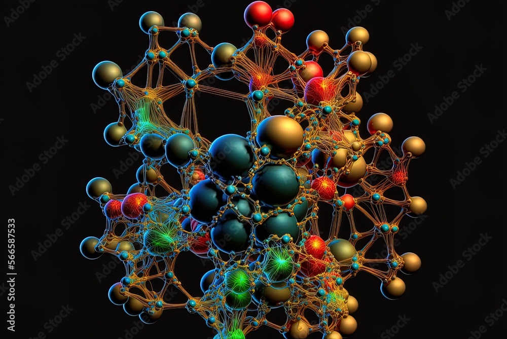 science structure of matter at the molecular or atomic level Generative ...