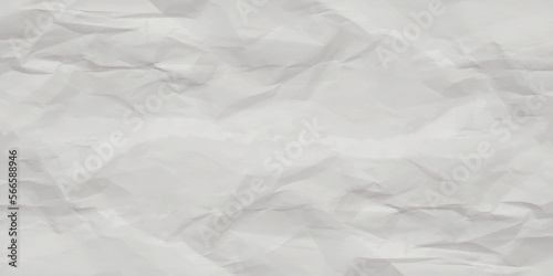 Crumpled white creased paper sheet texture can be use as background. Ragged White Paper, white waxed packing paper texture. 