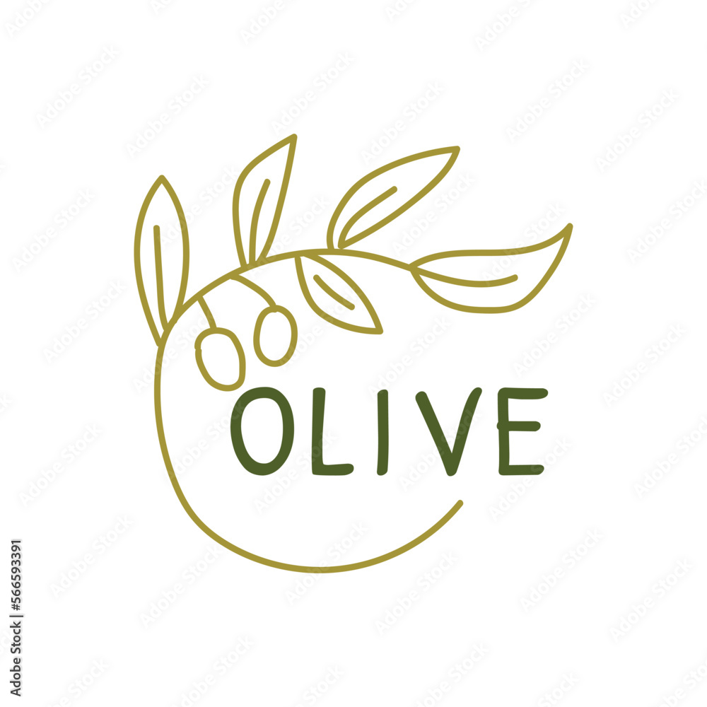 Olive logo template vector icon illustration design Olive logo template vector icon illustration design