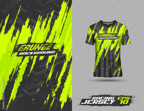 Tshirt abstract grunge background for extreme sport jersey team, motocross, car racing, cycling, fishing, diving, leggings, football, gaming