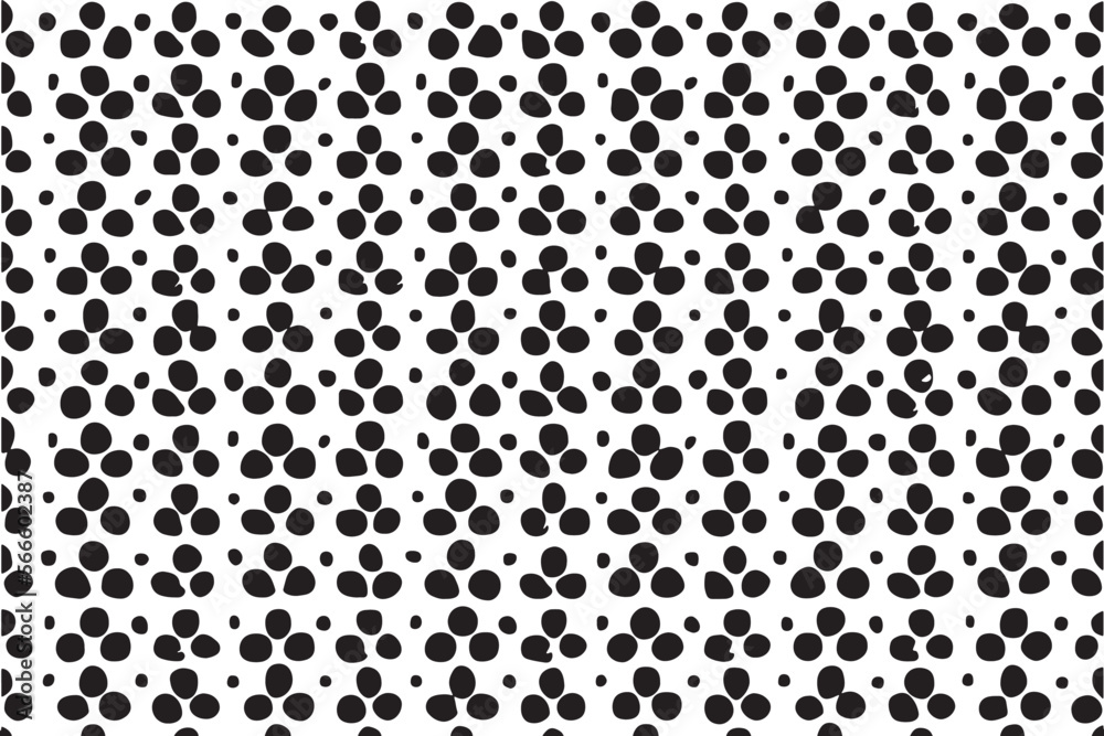 Black and White Seamless Fabric Pattern Black and White Seamless Fabric Pattern