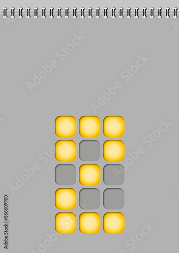 A3 Ziffernblock 2
