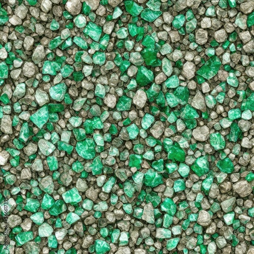 High-Resolution Image o Mineral Emerald Texture Background Showcasing the Unique and Striking Characteristics of Emerald, Perfect for Adding a Distinctive and Luxiury Element to any Design Project