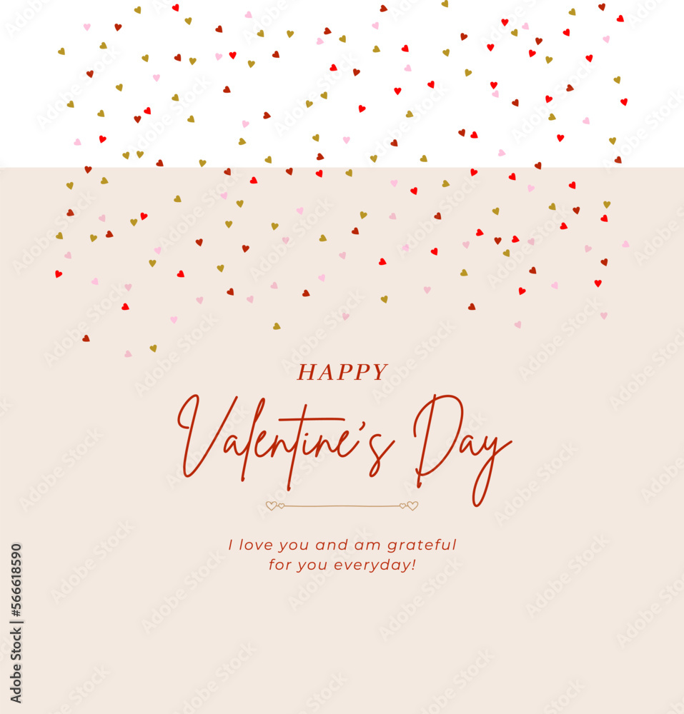 Happy Valentine's Day Card or social media post