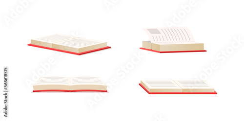 opened book with good quality with good color