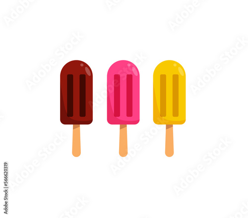 ice cream with good quality with good color