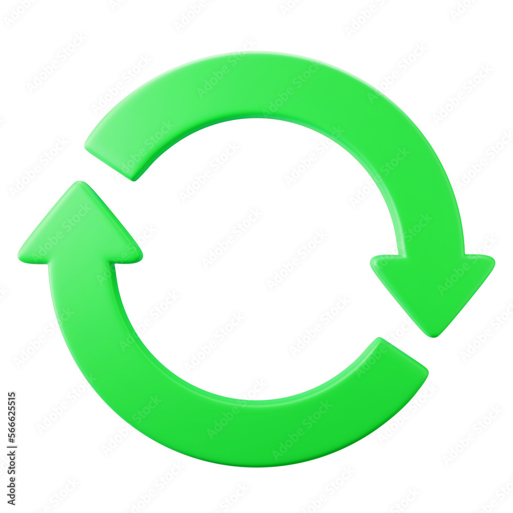 update upgrade rotation full circle loop arrow user interface theme 3d render icon illustration isolated update upgrade rotation full circle loop arrow user interface theme 3d render icon illustration isolated