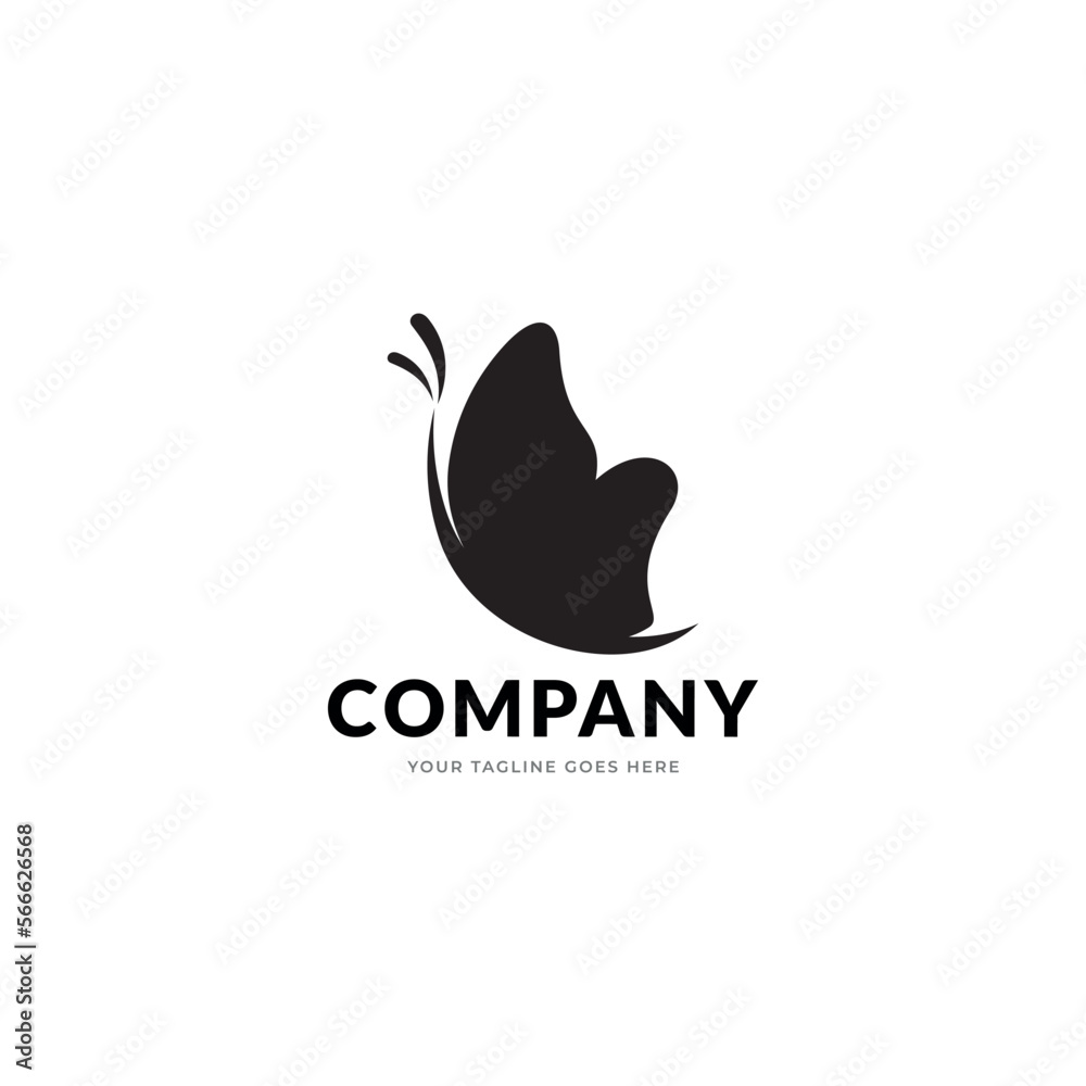 Butterfly logo, Gradient logo, butterfly, logodesign, modern, graphic