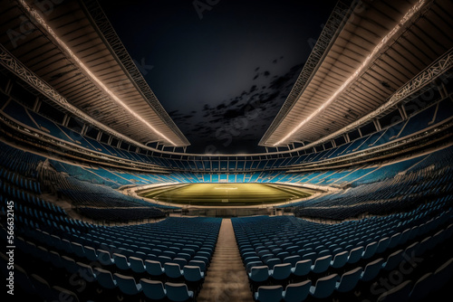 Sports Stadium Lighting, Generative AI