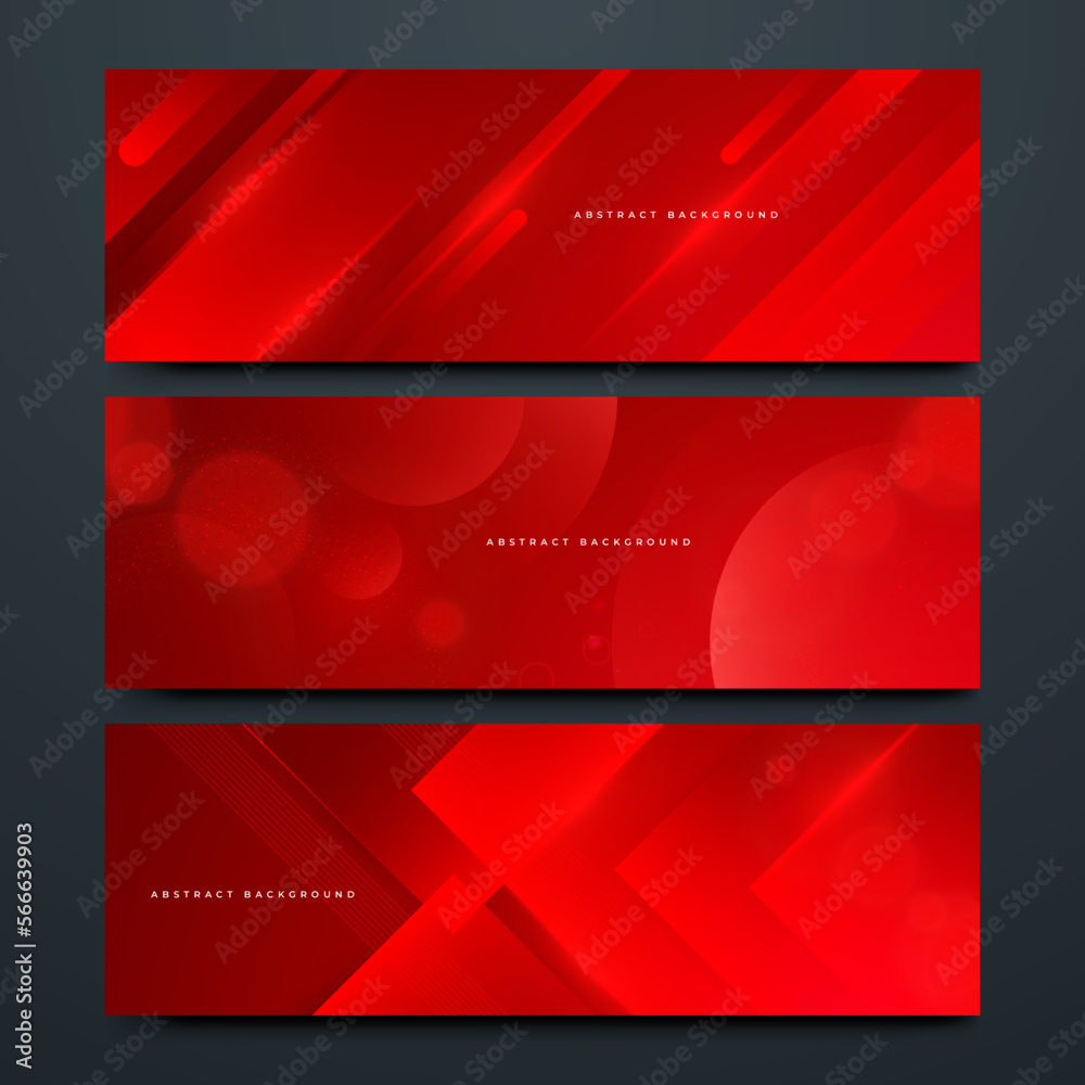 Abstract geometry on dark red background banner. Vector illustration Abstract geometry on dark red background banner. Vector illustration