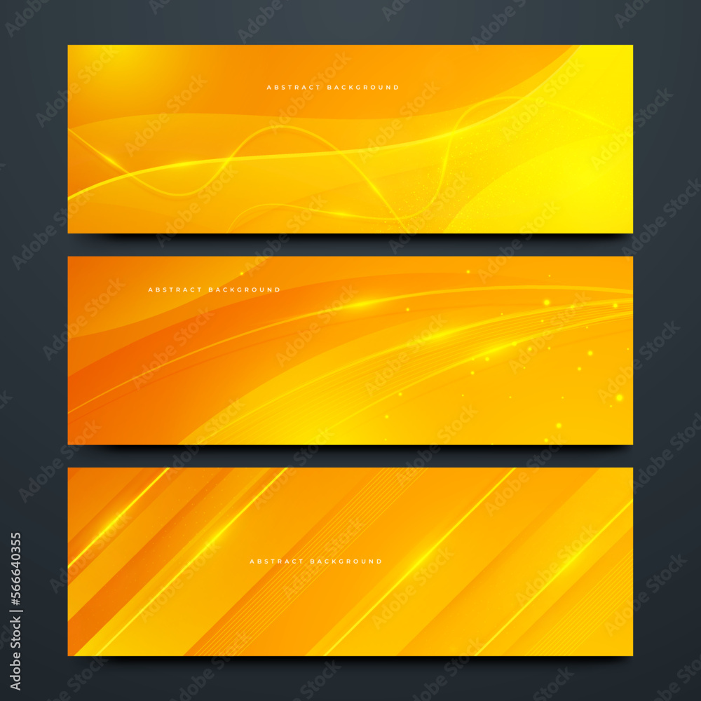 Abstract yellow geometric background and dynamic orange line pattern texture curve fluid motion shapes composition. Abstract yellow geometric background and dynamic orange line pattern texture curve fluid motion shapes composition.