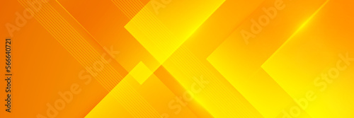 Yellow abstract background banner