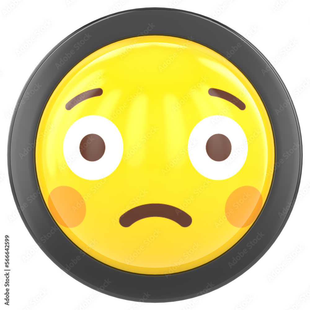 Fototapeta premium emoji icon 3d