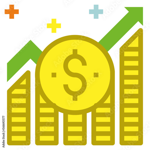 Money flat icon