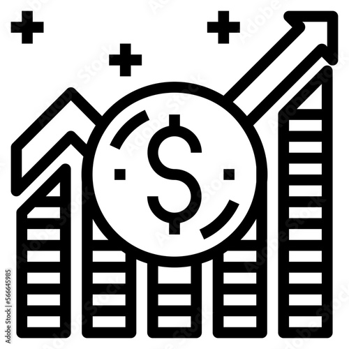 Money outline icon