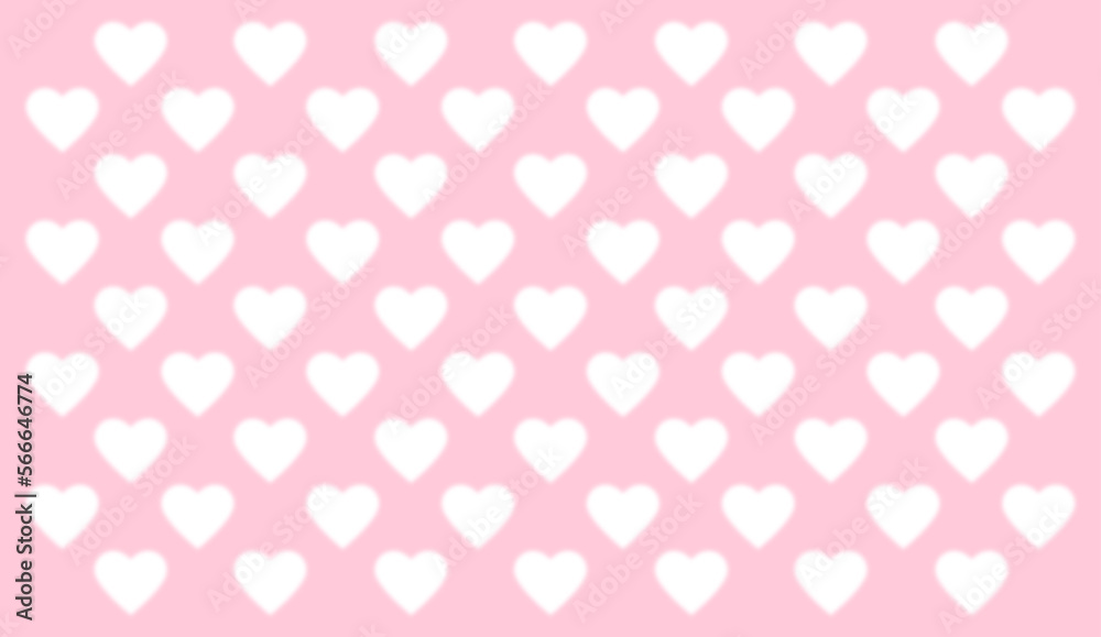 seamless pattern with hearts