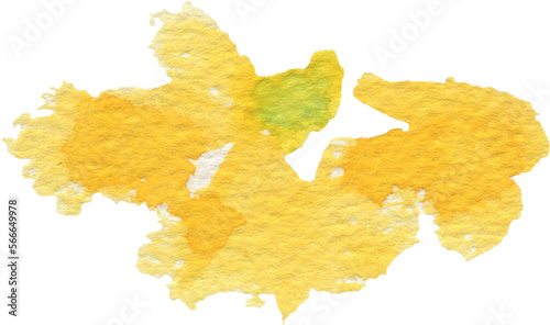 abstract watercolor bright flowers