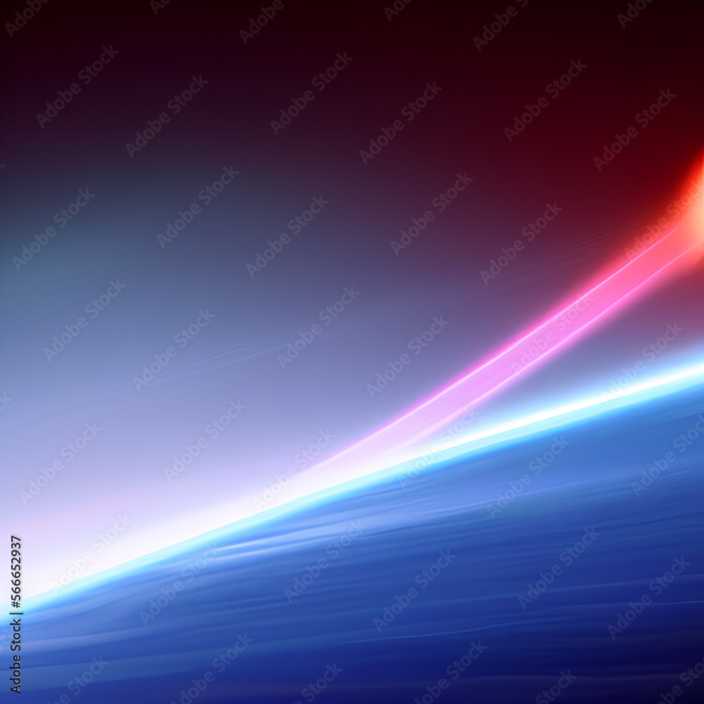 Fototapeta premium object speed of light across an planet 4D